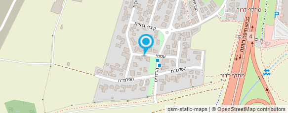 מפת הגעה אל דרך ארז עיצוב גינות