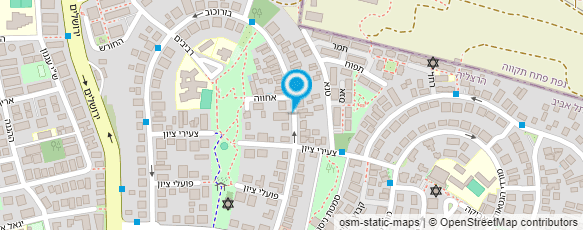 מפת הגעה אל גן נורית