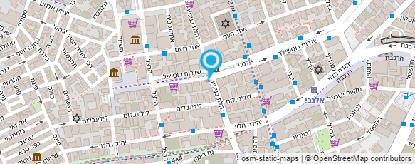 מפת הגעה אל רוטשילד 22-פתאל