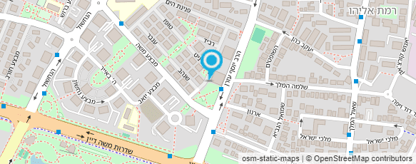 מפת הגעה אל עו"ד גרוס אורן