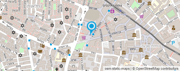 מפת הגעה אל עו"ד גיטליץ עפר