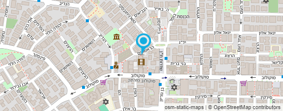 מפת הגעה אל עו"ד רובינוב אירנה