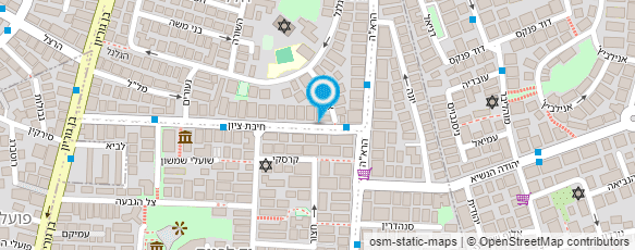 מפת הגעה אל עו"ד שטרן אפרים