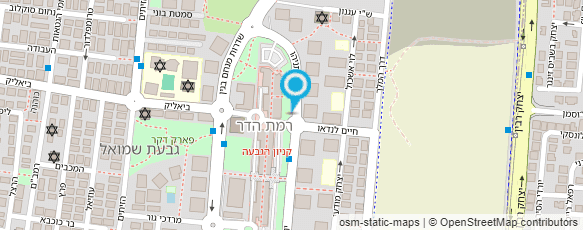 מפת הגעה אל ספורט בגבעה