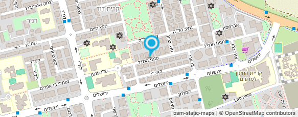 מפת הגעה אל עו"ד זכריש מיטל