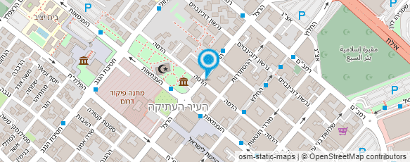 מפת הגעה אל קסניה אנג'ל סטודיו לאיפור