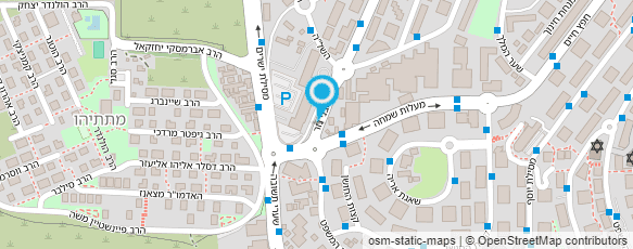 מפת הגעה אל עו"ד לוי רחלי