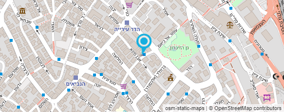 מפת הגעה אל עו"ד רוסמן בן ציון