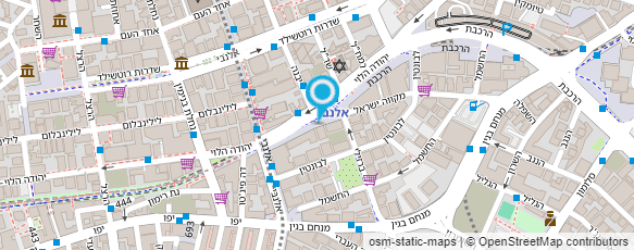 מפת הגעה אל עו"ד שרה אהרוני