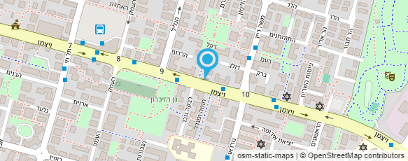 מפת הגעה אל אסף לב