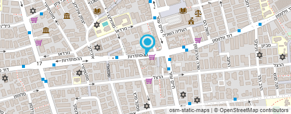 מפת הגעה אל עו"ד רז נירית