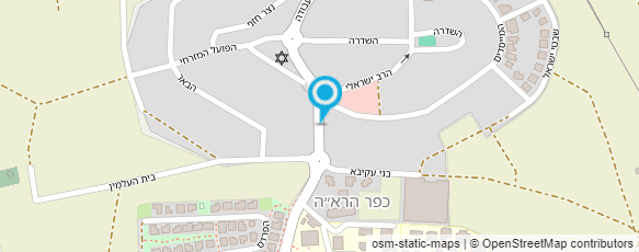 מפת הגעה אל כרם עבודות עץ