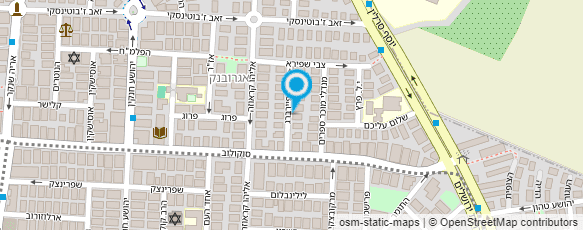 מפת הגעה אל צבר פרסום חוצות