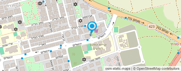 מפת הגעה אל עו"ד פרידמן חגית