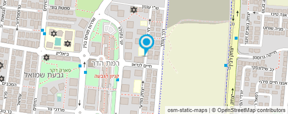 מפת הגעה אל גן תלתן