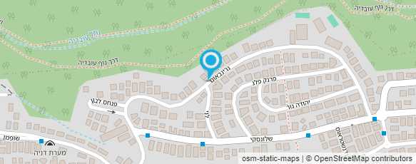 מפת הגעה אל שגית גרעיני - עיצוב שמלות כלה