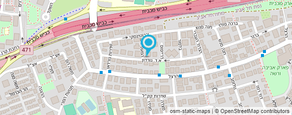 מפת הגעה אל מניב נכסים