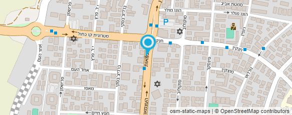 מפת הגעה אל אפקטיב קלאב חדר כושר