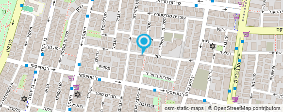 מפת הגעה אל עו"ד קנובל עידן