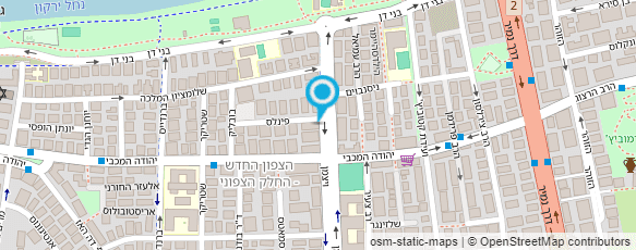 מפת הגעה אל עינת כהן תזונאית קלינית