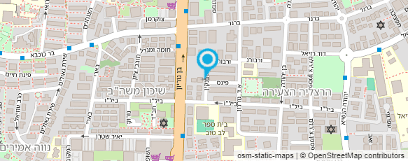 מפת הגעה אל עו"ד קרן גיל