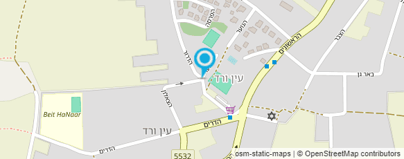 מפת הגעה אל מחסן תחפושות ותלבושות הארנב הלבן