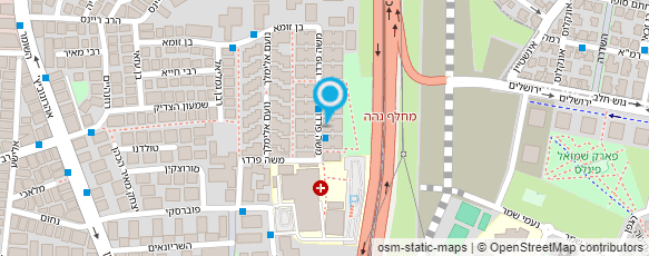 מפת הגעה אל חוי גרידיש - מעצבת שיער