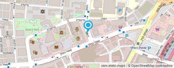 מפת הגעה אל עו"ד ברגמן שירן