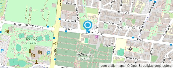 מפת הגעה אל ד"ר בקר אלינה