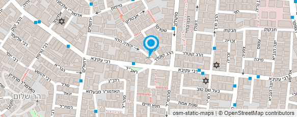 מפת הגעה אל מתפרת בת שבע