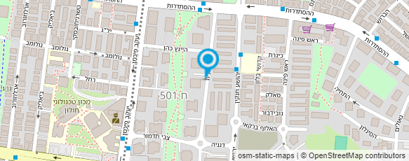 מפת הגעה אל עו"ד אללוף יצחק