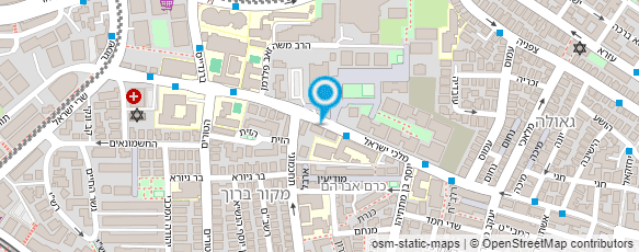 מפת הגעה אל איזנבך רפואת המדרס