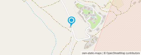 מפת הגעה אל נגריה במצפה רועי מדי