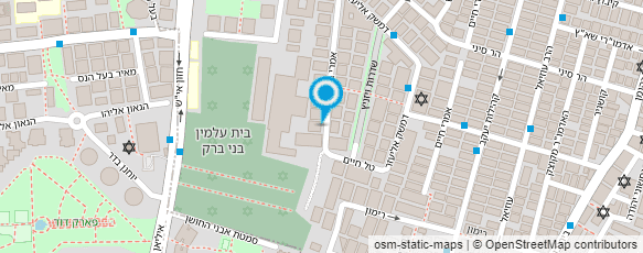 מפת הגעה אל המרכז לסוכות