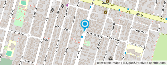 מפת הגעה אל עו"ד אונגר גיא