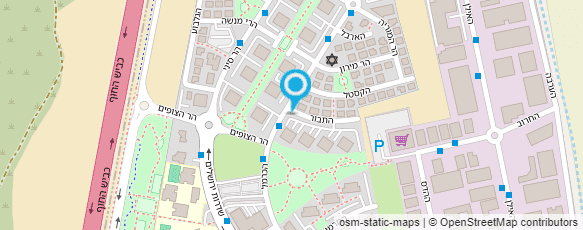 מפת הגעה אל ריצוף דניאל