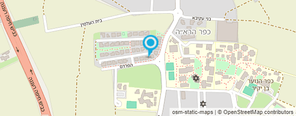 מפת הגעה אל אלי הראל-ייעוץ הכוונה לתכנון בניה