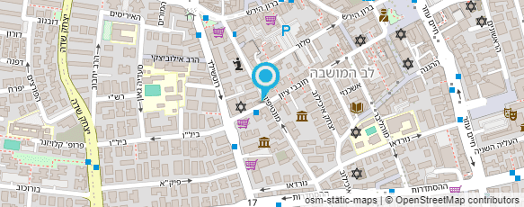 מפת הגעה אל TOPTEN