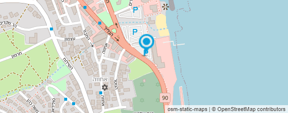 מפת הגעה אל מלון חוף גיא