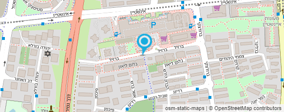 מפת הגעה אל מזי ברקמן- עובדת סוציאלית