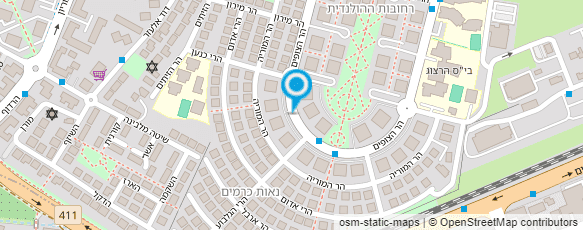 מפת הגעה אל וטרינטע -רופאה וטרינרית ניידת