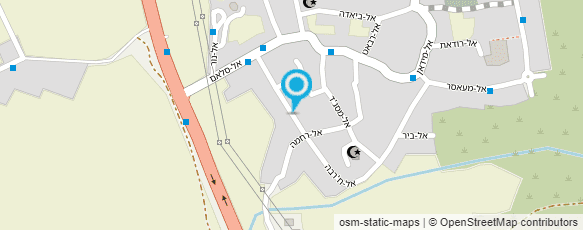 מפת הגעה אל עו"ד פאטמה מנאע עכאוי