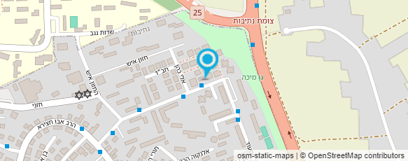 מפת הגעה אל ב.י.ב פרויקטים