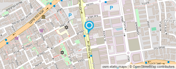 מפת הגעה אל עו"ד ברזילי בנימין