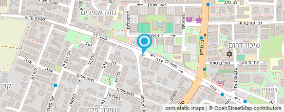 מפת הגעה אל עו"ד אדיב אוראל