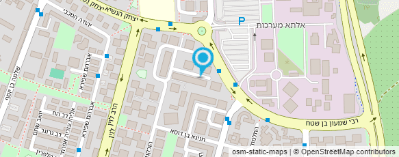 מפת הגעה אל מרכז שערים