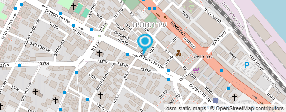 מפת הגעה אל עו"ד מרצינקובסקי שי