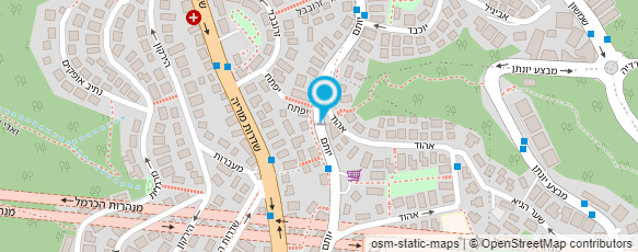 מפת הגעה אל אוהל ורד