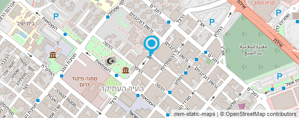 מפת הגעה אל עו"ד זגורי מיכאל