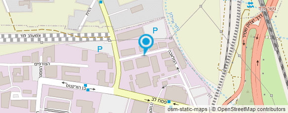 מפת הגעה אל טי.סי.אם TCM